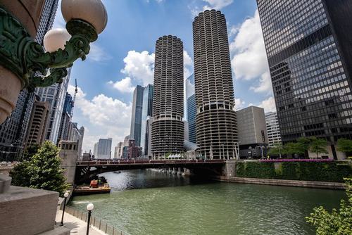 Tháp đôi Chicago’s Marina City